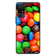 Чохол з зображенням смачної їжі для TCL 40 NxtPaper 5G – Різнокольорові M&M'S