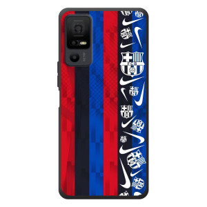 Чехол для TCL 40 NxtPaper 5G (Барселона) – Фанат Барсы