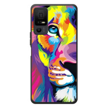 Чохол з картинкою на TCL 40 NxtPaper 5G (Яскравий Лев)