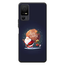 Чехол Санта Клаус для TCL 40 NxtPaper 5G (Подарки от Санты)