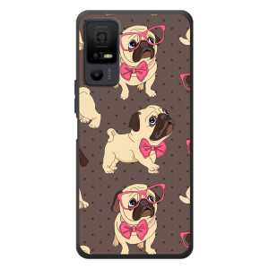 Чохол (ТПУ) Милі песики для TCL 40 NxtPaper 5G (Песик Мопсікі)