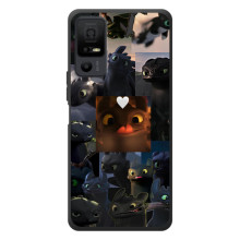 Чохол як приборкати дракона на TCL 40 NxtPaper 5G (Дракон колаж)