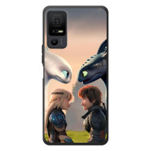 Чохол як приборкати дракона на TCL 40 NxtPaper 5G (Гикавка і Астраід)