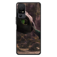 Чохол як приборкати дракона на TCL 40 NxtPaper 5G (Сцена з драконом)