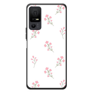 Чехол с розовым рисунком для TCL 40 NxtPaper 5G