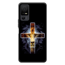 Чохли для TCL 40 NxtPaper 5G (Хрест Ісуса) – Ісус Лев