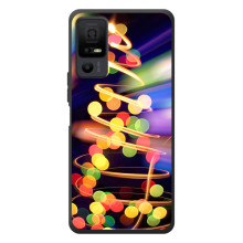 Новорічні Чохли для ТЕСЛ 40 НxtPaper 5G (VPrint) (Ялинка в огоньках)