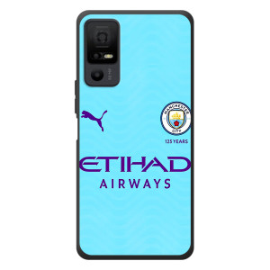 Силиконовые Чехлы принт Футбол на TCL 40 NxtPaper 5G – Man City