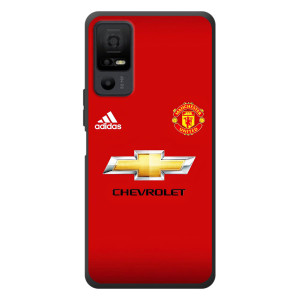 Силиконовые Чехлы принт Футбол на TCL 40 NxtPaper 5G – Man United