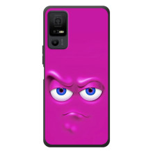 Чохли (ТПУ) (смішні стікери) для TCL 40 NxtPaper 5G (Хитра мордочка)