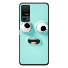 Чохли (ТПУ) (смішні стікери) для TCL 40 NxtPaper 5G (мордочка)