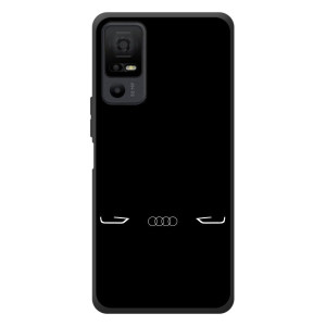 Силіконовий бампер з картинкою машини на TCL 40 NxtPaper 5G – Сілует Audi