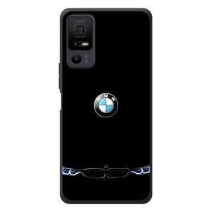 Силіконовий бампер з картинкою машини на TCL 40 NxtPaper 5G – Чорний BMW