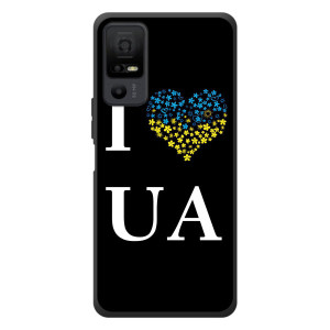 Силиконовый Чехол на TCL 40 NxtPaper 5G (Я-Украина) – I Love UA
