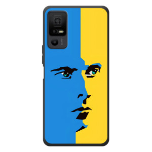 Украинские Чехлы для TCL 40 NxtPaper 5G с картинкой УПА (AlphaPrint)