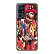 Брендновые Чехлы для TCL 40 SE - (PREMIUMPrint) (Mario LV)