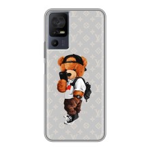 Брендновые Чехлы для TCL 40 SE - (PREMIUMPrint) (Мишка Луи)