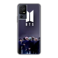 Чехлы BTS для TCL 40 SE (AlphaPrint) (Группа BTS)