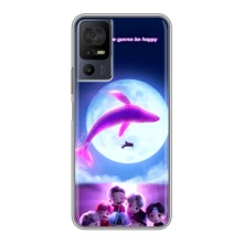 Чехлы BTS для TCL 40 SE (AlphaPrint) (КИТ BTS)