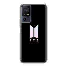 Чехлы BTS для TCL 40 SE (AlphaPrint) (Лого BTS)
