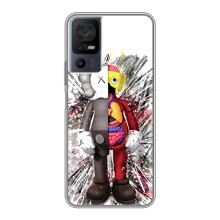 Чехлы для TCL 40 SE - Bearbrick Louis Vuitton (PREMIUMPrint) (Беарбрик)
