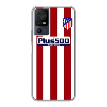 Чехлы для TCL 40 SE (VPrint) - Футбольные клубы (Atletico)