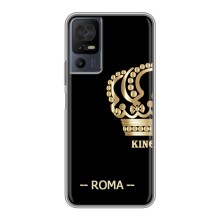 Чехлы для TCL 40 SE (VPrint) - Футбольные клубы (Roma)