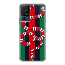 Чехлы ГУЧЧИ для 40 СЕ (AlphaPrint) (Gucci змия)