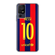 Чехлы Месси для TCL 40 SE (AlphaPrint) (Messi Barca 10)