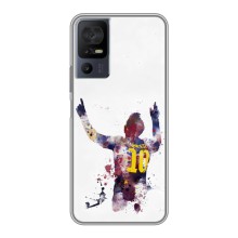 Чехлы Месси для TCL 40 SE (AlphaPrint) (Messi Barca)