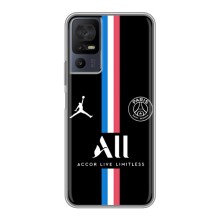 Чехлы PSG для TCL 40 SE (AlphaPrint) (футболка ПСЖ)