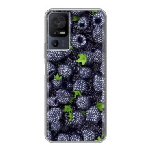 Чехлы с Фруктами для TCL 40 SE (VPrint) (Ежевика)