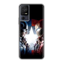 Чехлы с героями Марвел TCL 40 SE (VPrint) (Марвел стайл)