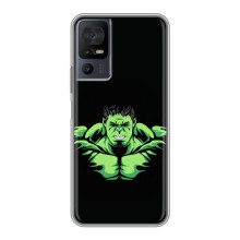 Чехлы с героями Марвел TCL 40 SE (VPrint) (Зелёный Халк)