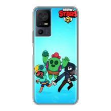 Чехлы Brawl Stars для TCL 40 SE (AlphaPrint)