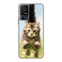 Чохли з Котиками для TCL 40 SE (VPrint) (Прижок кота)