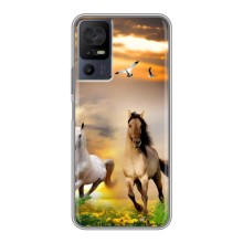 Чехлы с Лошадью дляTCL 40 SE (VPrint) (Лошадки)