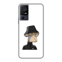 Чехлы с Обезьянами NFT для TCL 40 SE (AlphaPrint) (обезьяна NFT Adidas)