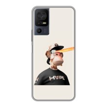 Чехлы с Обезьянами NFT для TCL 40 SE (AlphaPrint) (обезьяна NFT в очках)