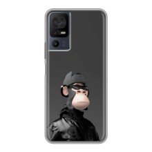 Чехлы с Обезьянами NFT для TCL 40 SE (AlphaPrint) (стильная обезьяна NFT)