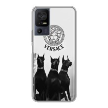 Чехлы VERSACE для 40 СЕ (PREMIUMPrint) (Доберман Версаче)