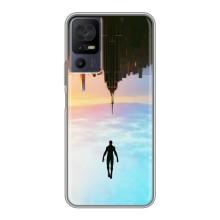 Чохол з людиною павуком для TCL 40 SE - (AlphaPrint)