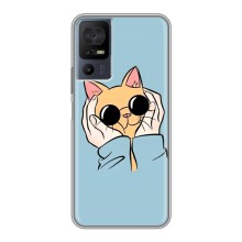Чохол на 40 СЕ з Котиками (VPrint) (Котик в окулярах)