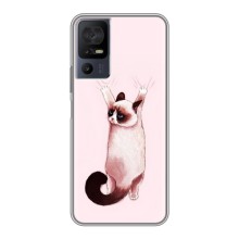 Чохол на 40 СЕ з Котиками (VPrint) (Котик падає)