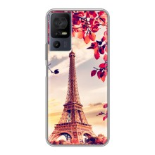 Чохол Ейфелева Вежа TCL 40 SE - (AlphaPrint) (Ейфелева Вежа)