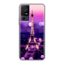 Чохол Ейфелева Вежа TCL 40 SE - (AlphaPrint) (Париж Башня)