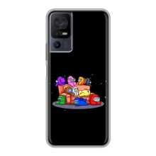Чехол Амонг Ас для TCL 40 SE (AlphaPrint) (Амонг-ас)