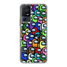Чехол Амонг Ас для TCL 40 SE (AlphaPrint) (Убит)