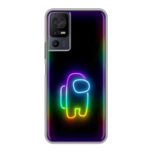 Чехол Амонг Ас для TCL 40 SE (AlphaPrint) (Яркий скин)