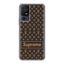 Чехол для TCL 40 SE с картинкой Supreme (AlphaPrint) (Supreme LV)